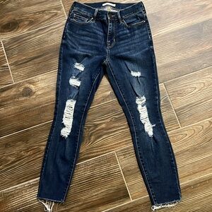 PACSUN denim high rise jegging size 24 short